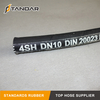 EN 856 4SH High Pressure Flexible Stainless Steel Wire Spiral Reinforeced Braided Rubber Hydraulic Hose