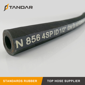 EN 856 4SP Spiral Wire Hydraulic Rubber Hose
