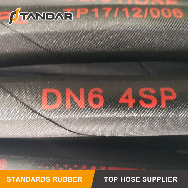 EN856 4SP High Pressure Hydraulic Rubber Hose