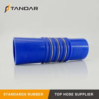 High Temperature Nylon Steel Wire Braided reinforced Hump Silicone Hose couplers
