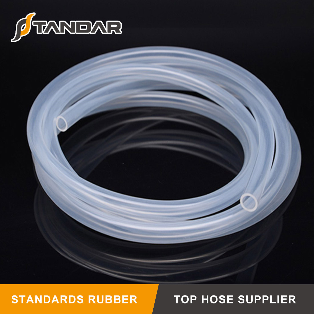 Low Pressure clear soft Flexible Medical Grade Silicone Hose