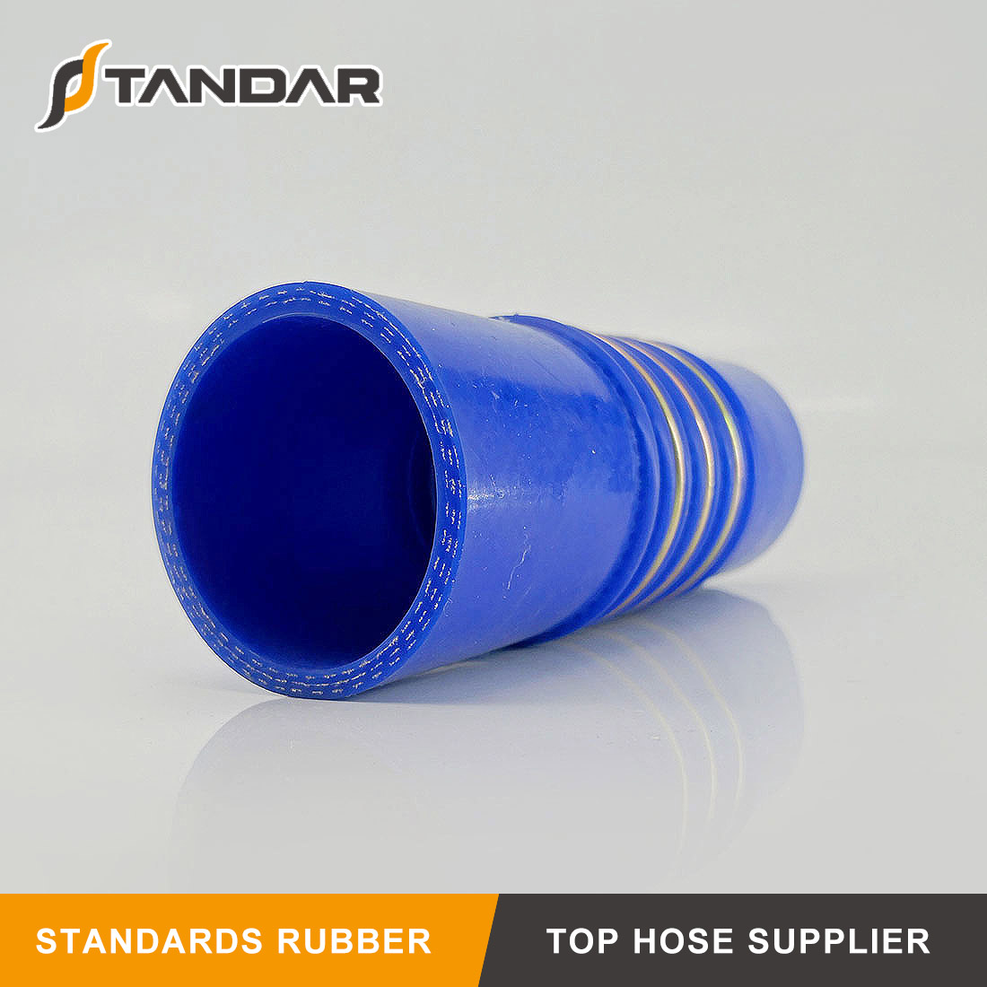High Temperature Nylon Steel Wire Braided reinforced Hump Silicone Hose couplers