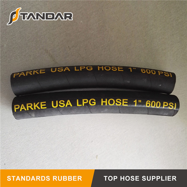 ISO 8789 high pressure rubber bulk propane LPG gas Hose