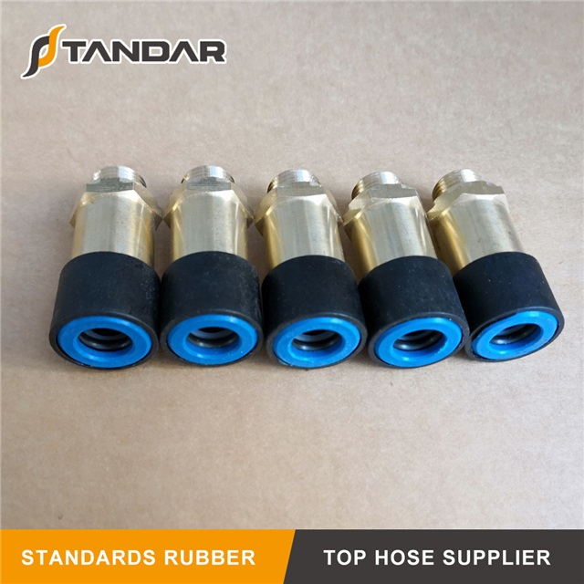 Flexible air hose Pneumatic Coupler Quick Connect fittings 