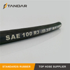 SAE100 R3 Textile Braided Reinforced Low Pressure Hydraulic Rubber Hose