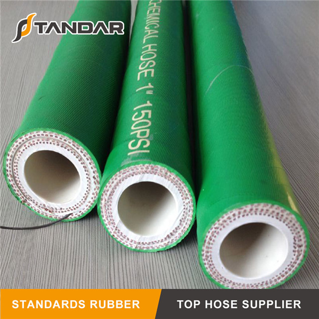 Industrial 200PSI UHMWPE Crush Resistant and Kink Chemical Transfer Rubber Hose