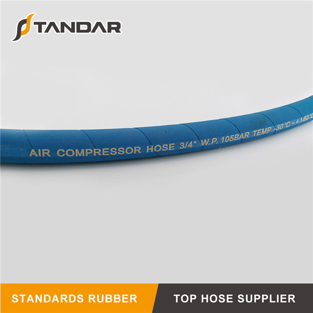 Pressure Wire Braided Hydraulic Rubber Air Compressor Hose