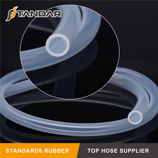 Flexible Heat Resistant high pressure soft thin wall Medical Grade Silicone tubing