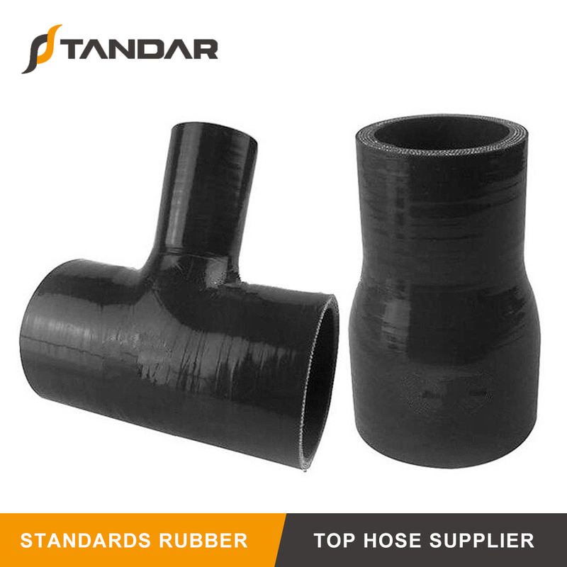 High Temperature Straight Reducer flexible soft reinforced Automotive Silicone intercooler Hose