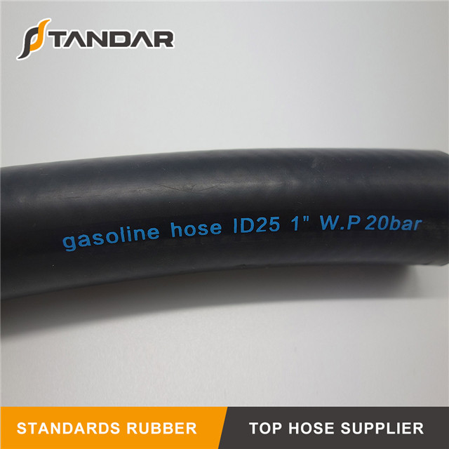 Flexible High Pressure Hydraulic Rubber Gasoline Hose