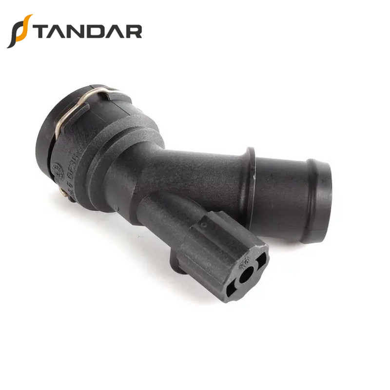 6Q0122291F 1J0121100 Radiator Coupling Coolant Hose Upper Connector For VOLKSWAGEN POLO