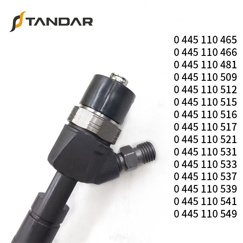 Bosch 0445110 Common Rail Injectors Full Set for Complete Range for Euro V/VI Diesel Engines 0445110293 0445110305 0445110313 0445110332 0445110335 0445110343 to 0445110347