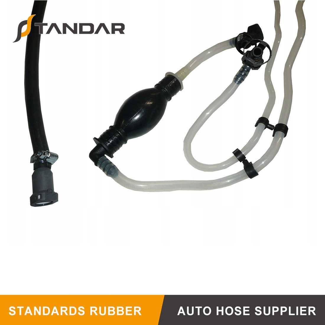 8200050395 rubber braided submersible outboard flexible automative diesel Fuel Line With Hand Pump For Renault Kangoo