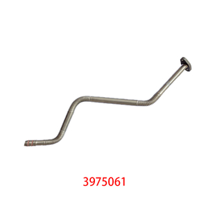 3975061 Automotive Engine Turbocharger Oil Return Pipe for Cummins 6CT Engine Parts