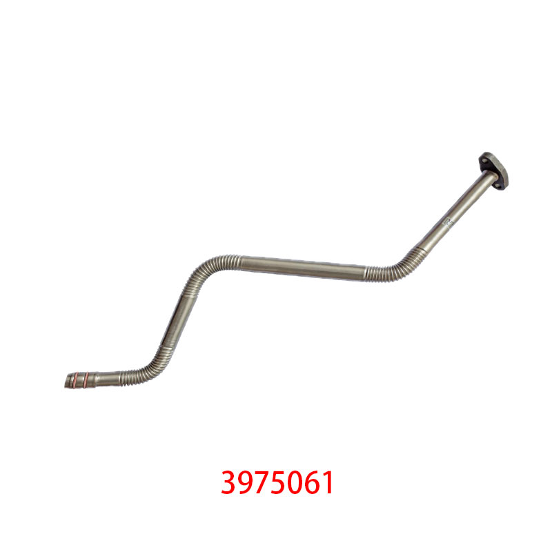 3975061 Automotive Engine Turbocharger Oil Return Pipe for Cummins 6CT Engine Parts