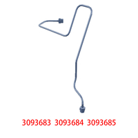 3093683 3093684 3093685 Hot Selling Automotive Engine High-pressure Fuel Supply Tube for Cummins Tianlong Flagship QST engine
