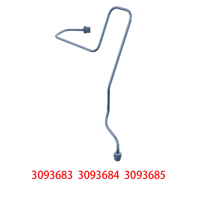 3093683 3093684 3093685 Hot Selling Automotive Engine High-pressure Fuel Supply Tube for Cummins Tianlong Flagship QST engine