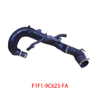 F1F1-9C623-FA Turbocharger Intercooler Hose Glossy Intercooler Outlet Air Hose Compatible with Ford Turbocharger Intake Pipe