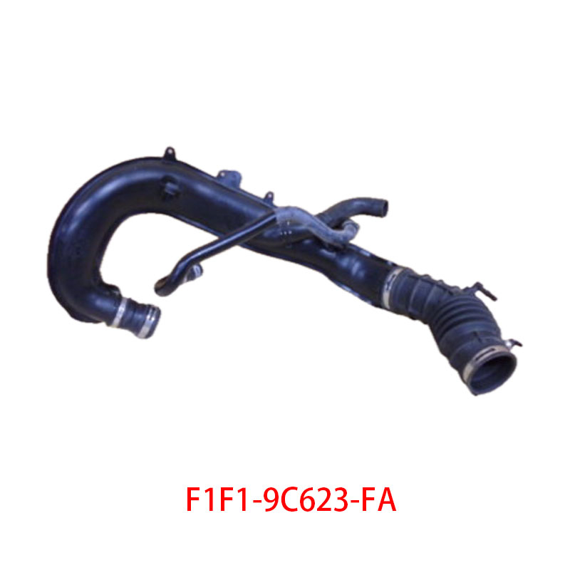 F1F1-9C623-FA Turbocharger Intercooler Hose Glossy Intercooler Outlet Air Hose Compatible with Ford Turbocharger Intake Pipe