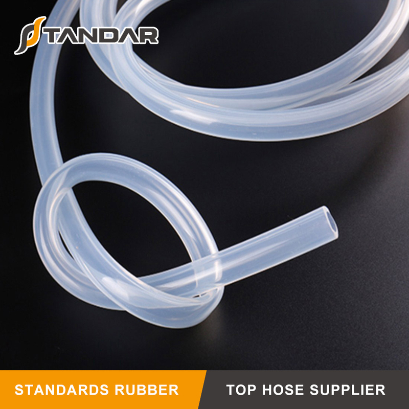 High Temperature Medical Grade Platinum Cured Silicone Tubing For Medical Research