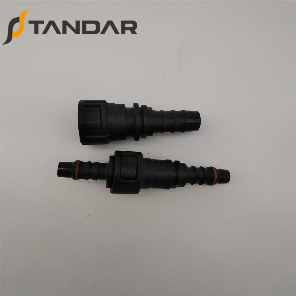 SAE 11.8 mm Male Fuel Quick Connector For Auto Fuel Lines Connection