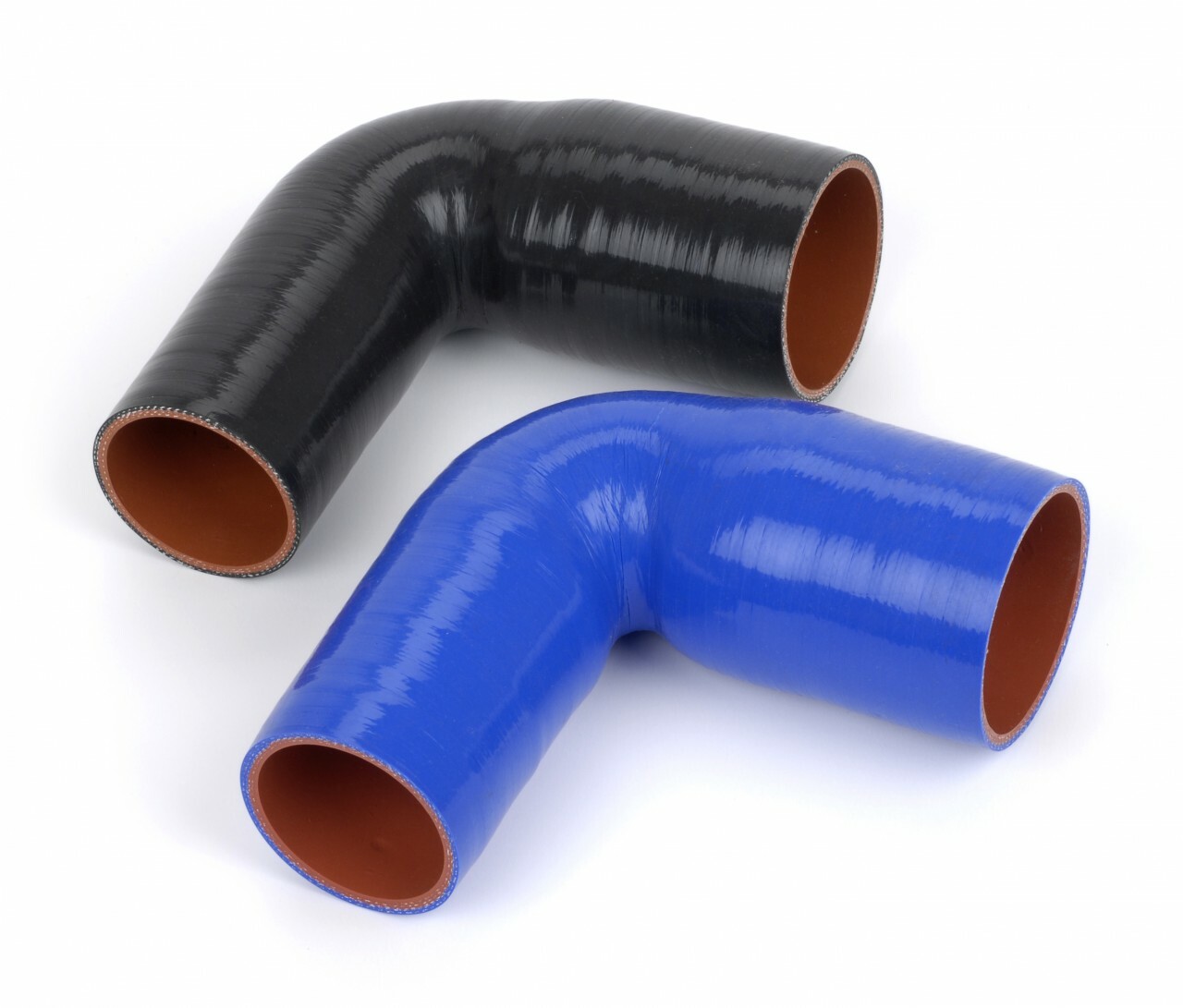 4-Ply Silicone 90 Degree Elbow Hose – 114mm ID, Black, For Turbo/Intercooler