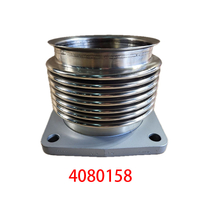 OEM 4080158 Good Quality Qsk60 Diesel Engine Parts Turbocharger Exhaust Bellows for CUMMINS