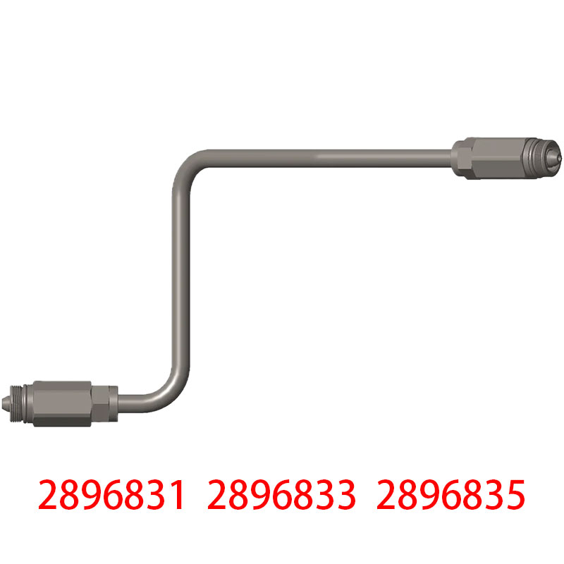 2896831 2896833 2896835 Hot Selling Automotive Engine High-pressure Fuel Supply Tube for Cummins QSK 19 Engine