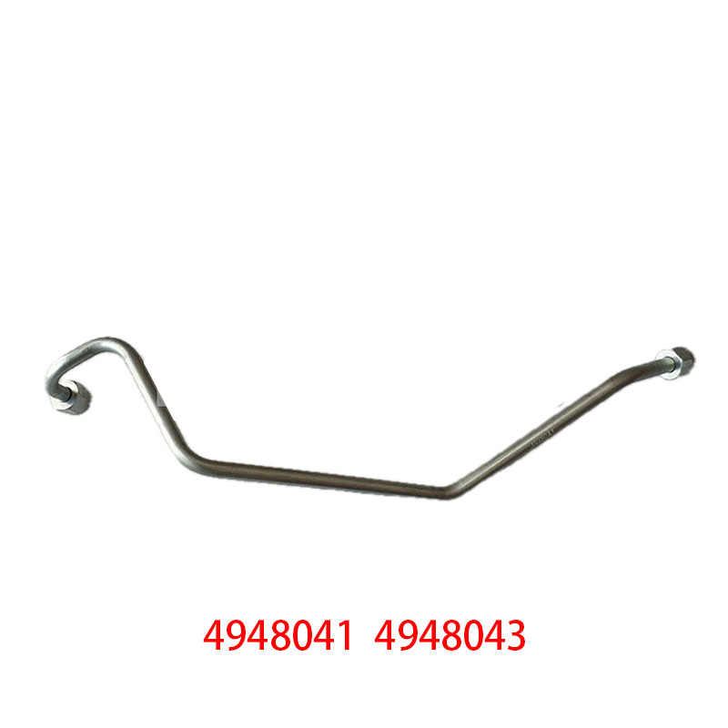 OEM 4948041 4948043 Engine Parts Brake Air Compressor Water Intake Tube for COMMINS