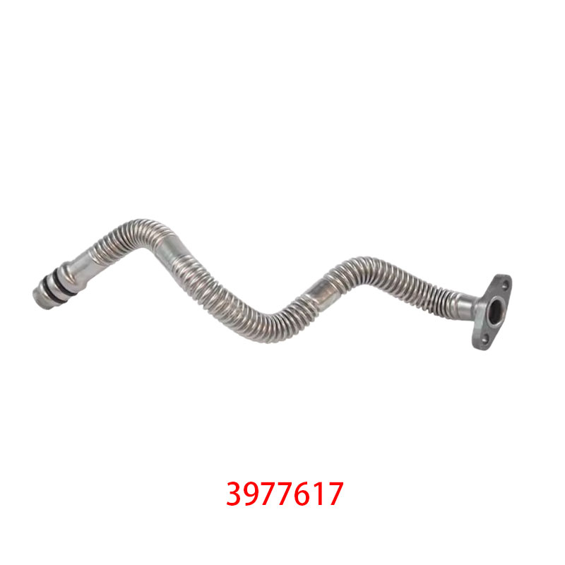 5257527 Automotive Engine Turbocharger Oil Return Pipe for Cummins ISF 3.8 Engine Parts