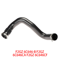 F2GZ 6C646-B F2GZ 6C646CA F2GZ 6C646CF Turbocharger Intercooler Hose Glossy Intercooler Outlet Air Hose Compatible with Ford Turbocharger Intake Pipe