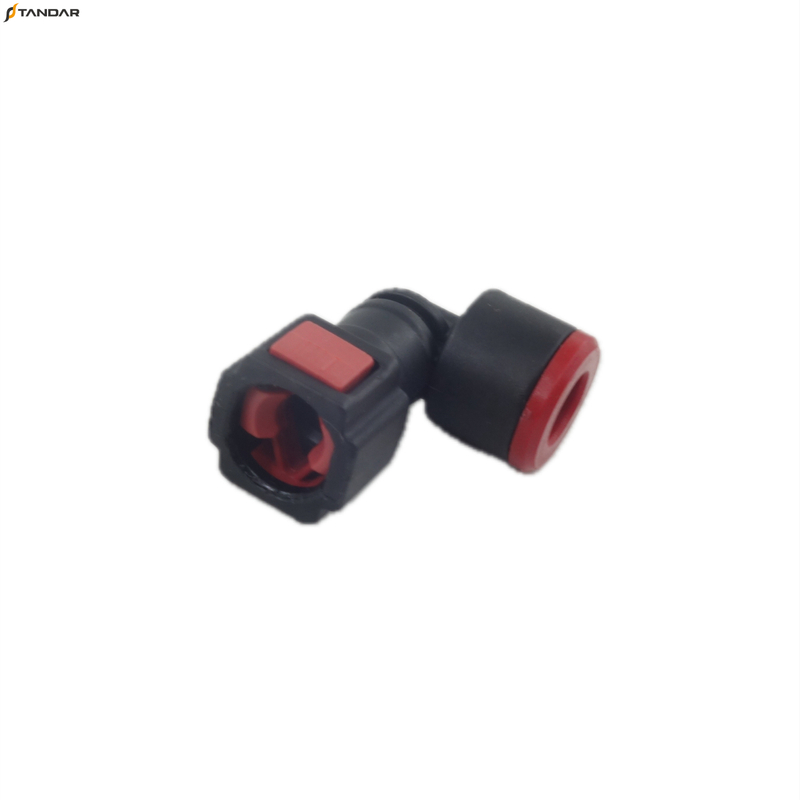 Fitting-Easy Air Hose Quick Connect TB-6.3-8x6-90° Type Pipe Connect