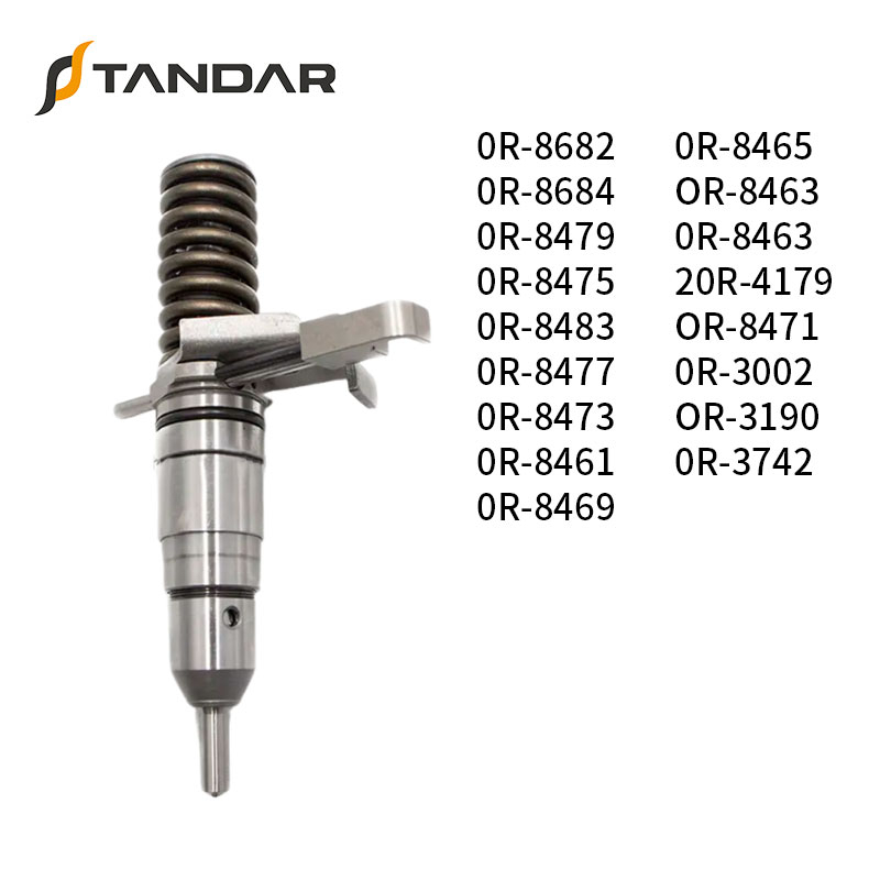 High-Pressure Fuel Injectors for Diesel Engines - Models 127series127- 8205 to 1207-8230 418-8820 4P-2995 7E-8727 7E-8729 7E-8952 7E-9585