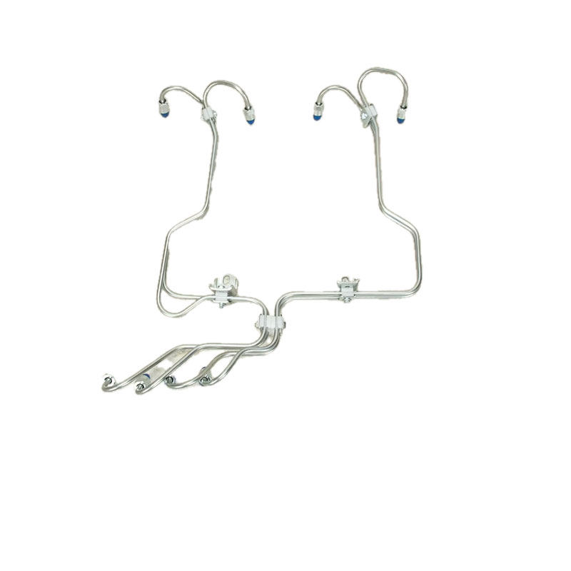 4988285 498828 Automotive Engine High-pressure Fuel Supply Tube for Cummins 4BT3.9 Engine, Cylinders 1-4