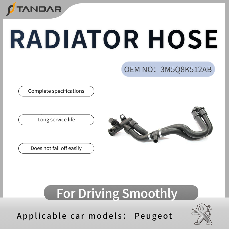 3M5Q8K512AB Radiator Coolant Hose Tube For Peugeot 206 1.4 HDi Engine