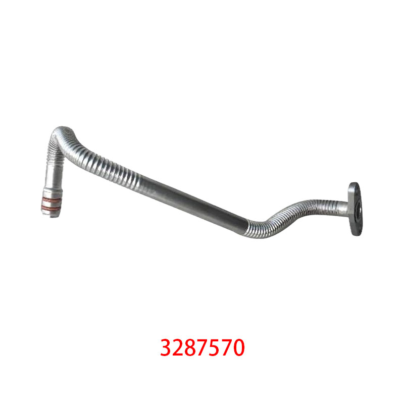 3287570 Automotive Engine Turbocharger Oil Return Pipe for Dongfeng Cummins ISDE Engine Parts
