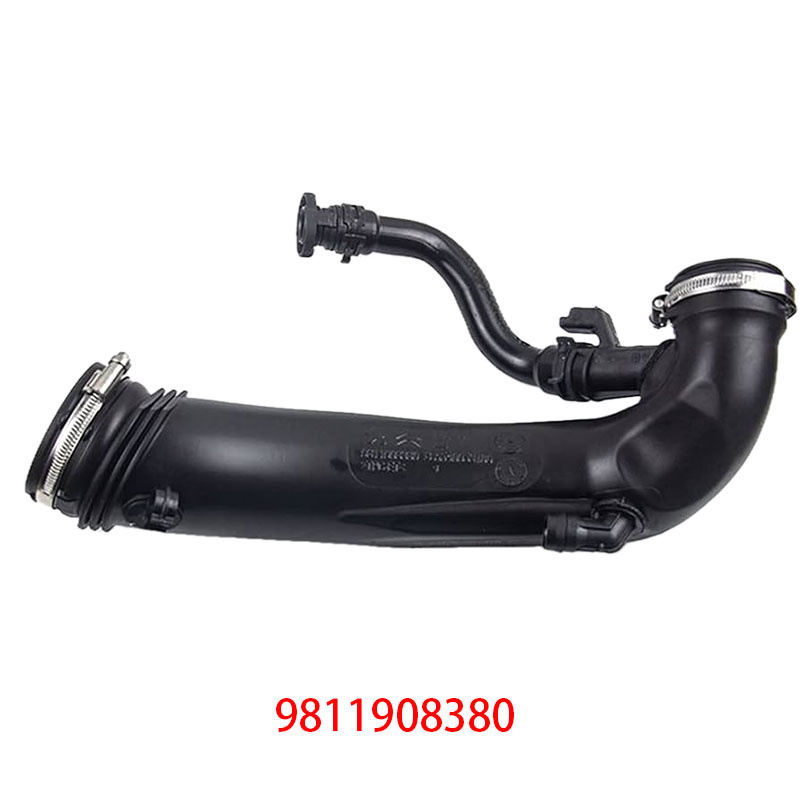 Air Intake Hose 9811908380 Air Intake Pipe Engine Parts Air Intake Hose Filter for Car Parts for Peugeot 2016 2018 308 Citroen C4L 