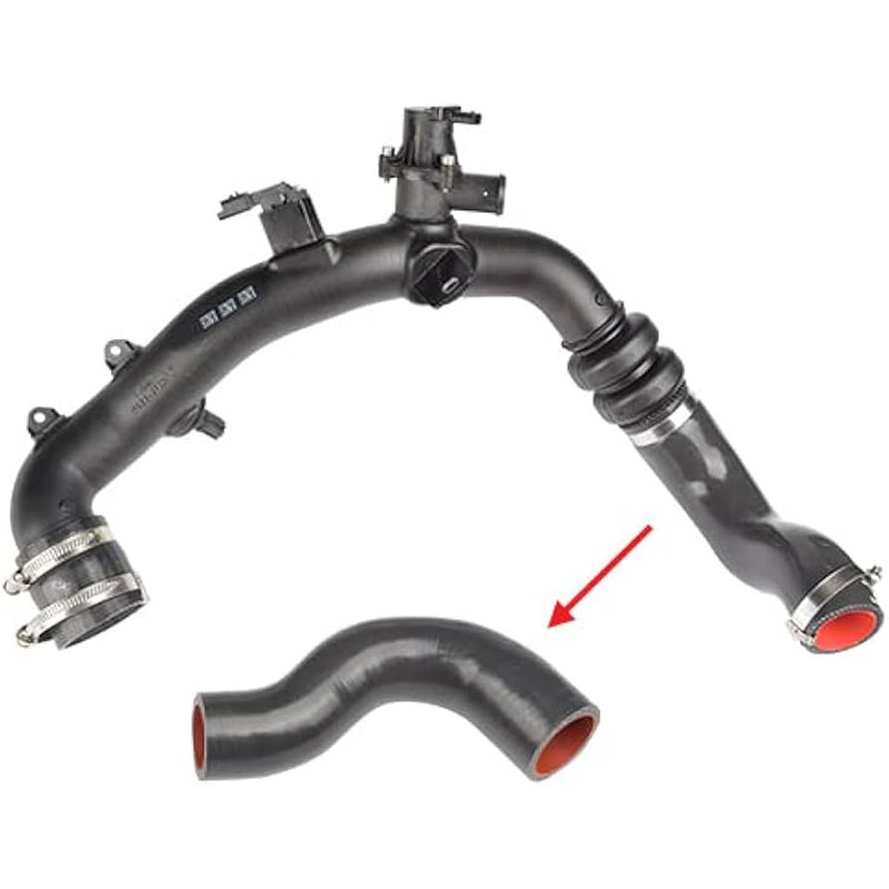 ES736C646GF Turbocharger Intercooler Hose Glossy Intercooler Outlet Air Hose Compatible with Ford Mondeo 13/Taurus 1.5T Turbocharger Air Hose