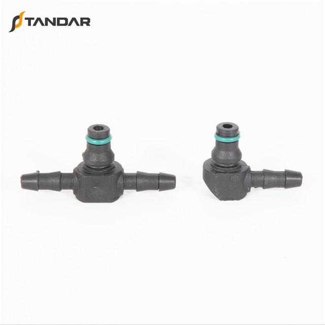 L Type Injector Leak Off Connector For Volkswagen Injector And Pump