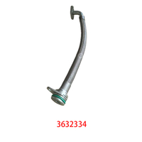 3632334 Automotive Engine Turbocharger Oil Return Pipe for Cummins QSK38 K50 Engine Parts