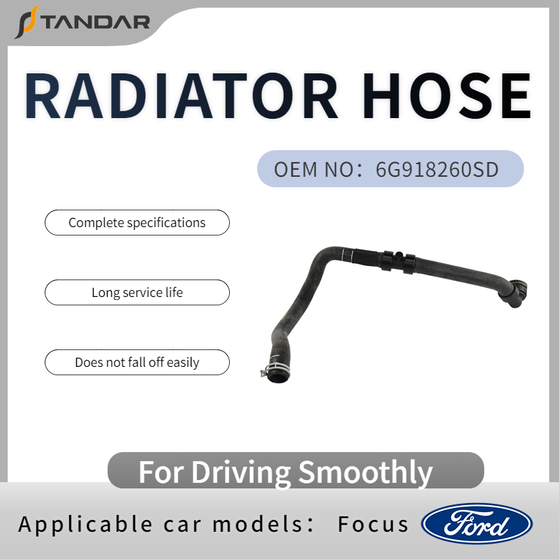 6G918260SD Radiator Coolant Hose Pipe For Ford Mondeo 2.3 I 16V Engine