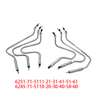 6251-71-5111-21-31-41-51-61 6245-71-5110-20-30-40-50-60 Hot Selling Automotive Engine High-pressure Fuel Supply Tube for Komatsu