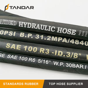 SAE100-R1AT-Wire-Braided-Hydraulic-Rubber-Hose