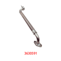 3630591 Automotive Engine Turbocharger Oil Return Pipe for Cummins QSK38 K50 Engine Parts