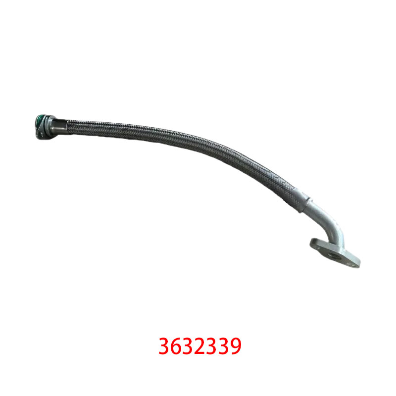 3632334 3632336 3632339 Automotive Engine Turbocharger Oil Return Pipe for Cummins QSK38 K50 Engine Parts