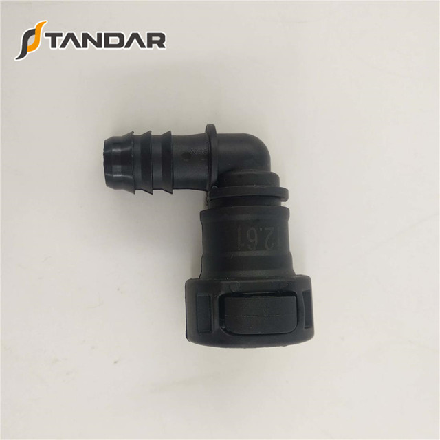 SAE J2044 12.61mm Fuel Line Elbow Quick Connector 