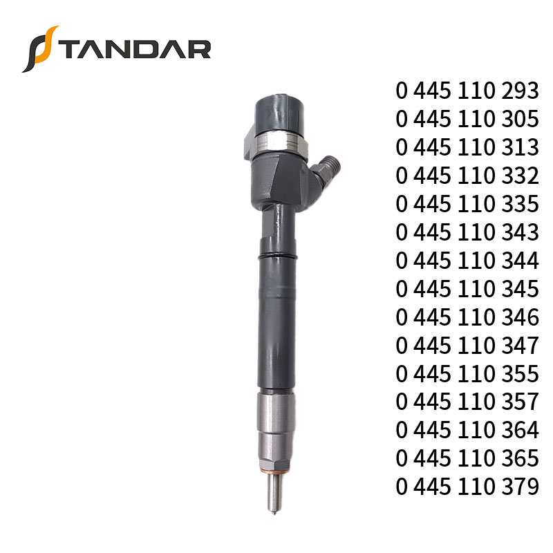 Bosch 0445110 Common Rail Injectors Full Set for Complete Range for Euro V/VI Diesel Engines 0445110293 0445110305 0445110313 0445110332 0445110335 0445110343 to 0445110347