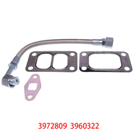 3972809 3960322 High-pressure Oil Pump Assembly Hose for Dongfeng Cummins Engine with High-Strength, Pressure-Tested