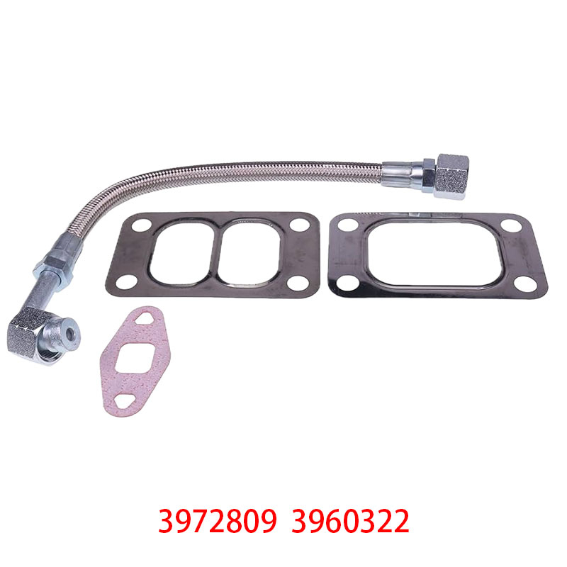 3972809 3960322 High-pressure Oil Pump Assembly Hose for Dongfeng Cummins Engine with High-Strength, Pressure-Tested