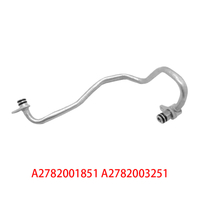 Industrial Grade Customizable Size A2782001851 A2782003251 Auto Engine Cooling System Radiator Hose for BENZ Factory Direct Supply 
